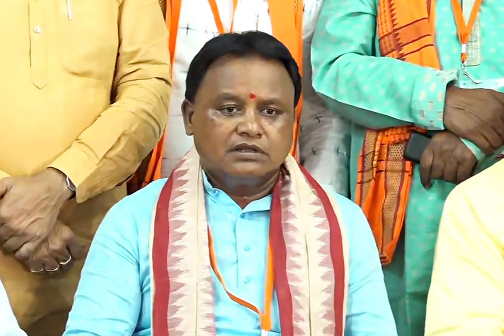 PTI : Mohan Charan Majhi